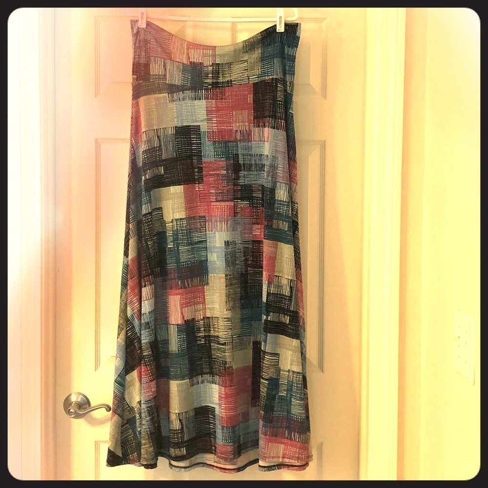 XL multi colored maxi by Lularoe